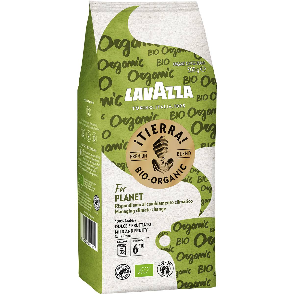 Lavazza Tierra BIO-Organic szemes kávé (1kg)