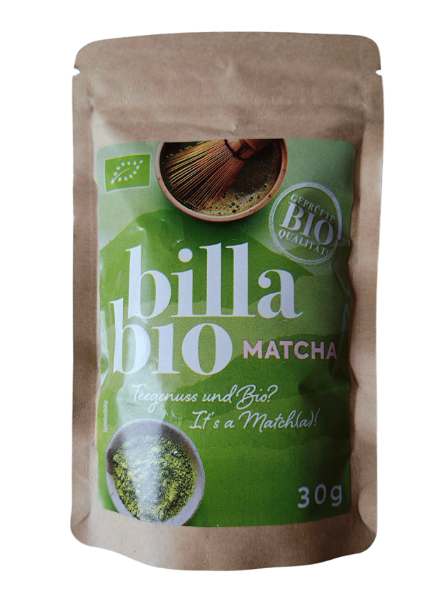 Billa Bio matcha tea 30 g
