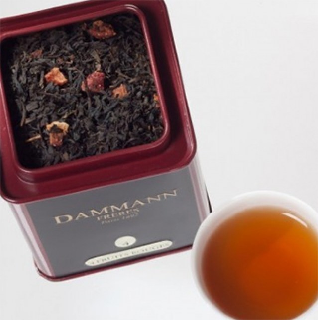 Dammann, 4 Fruits Rouges fémdobozos