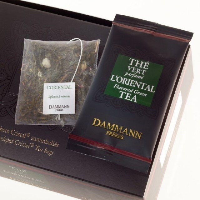 Dammann LOriental kristályfilteres zöld tea, 24 db