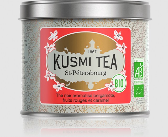 Kusmi St. Petersburg bio fekete tea