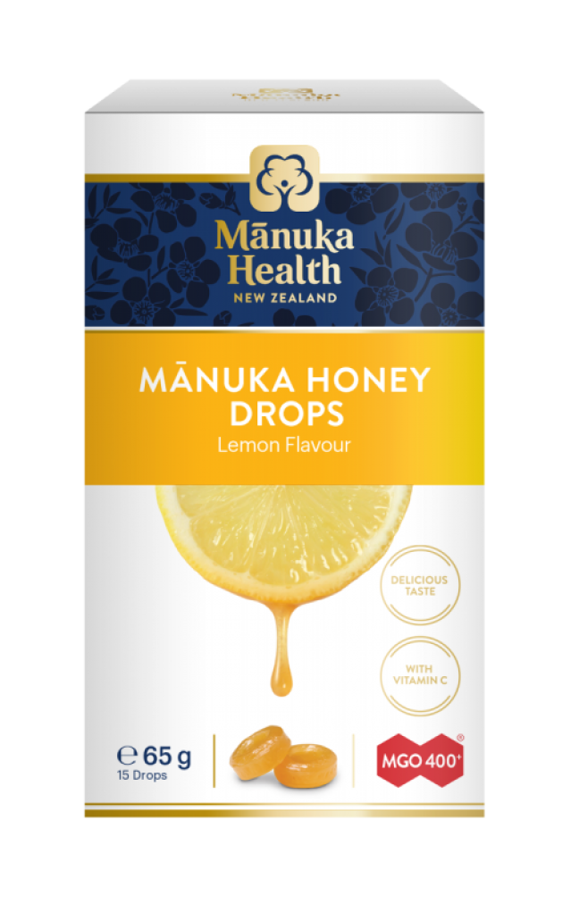 Manuka cukorka 400+, citromos 65g