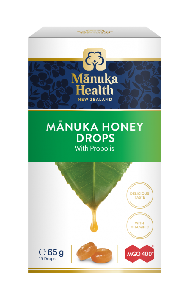 Manuka cukorka 400+, propoliszos 65g