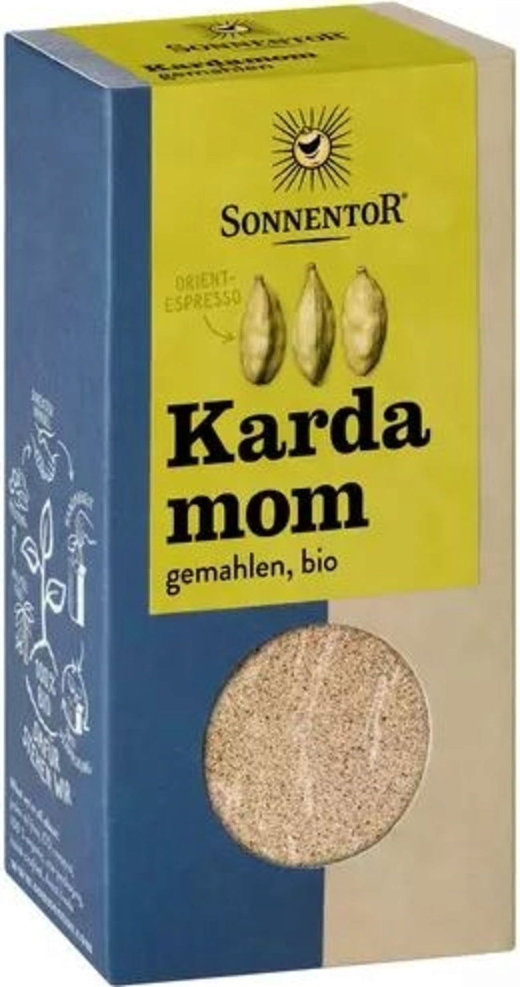 Sonnentor Bio őrölt kardamom 50g